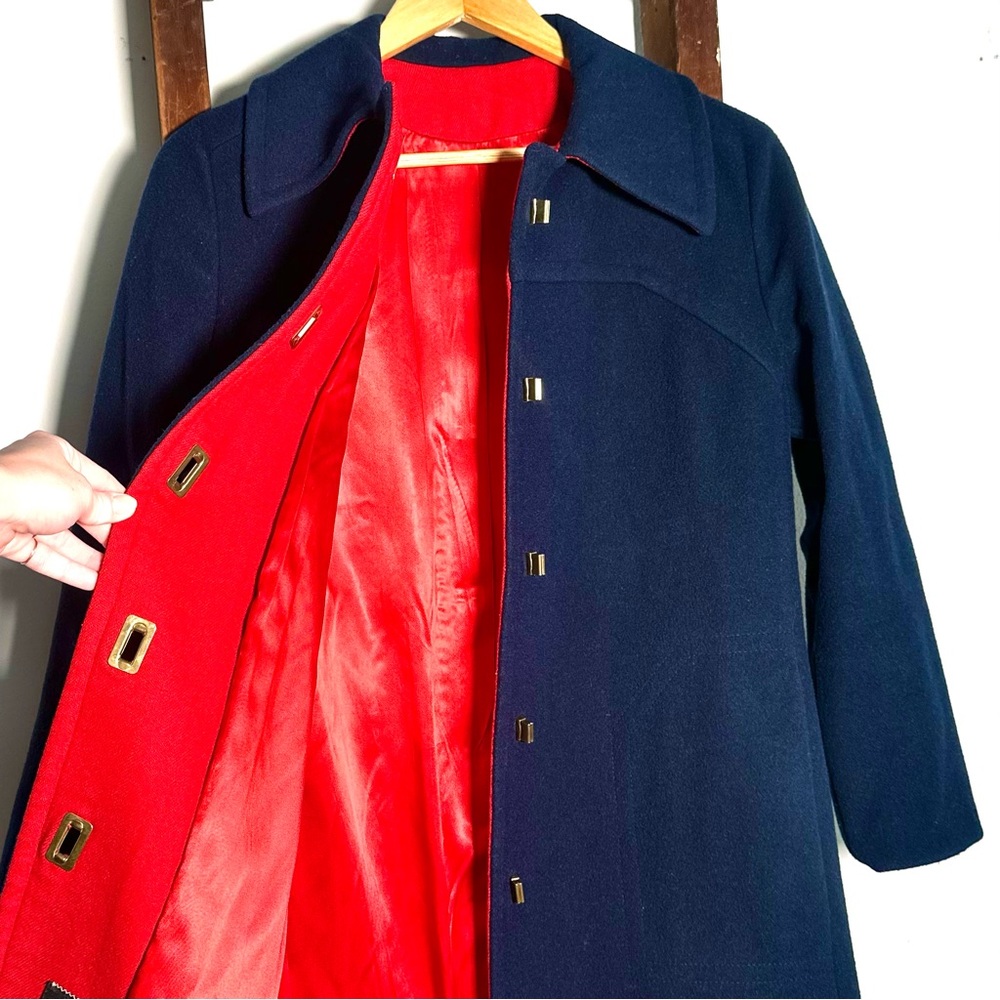 Vintage Wool Toggle Coat - Picture 10 of 13